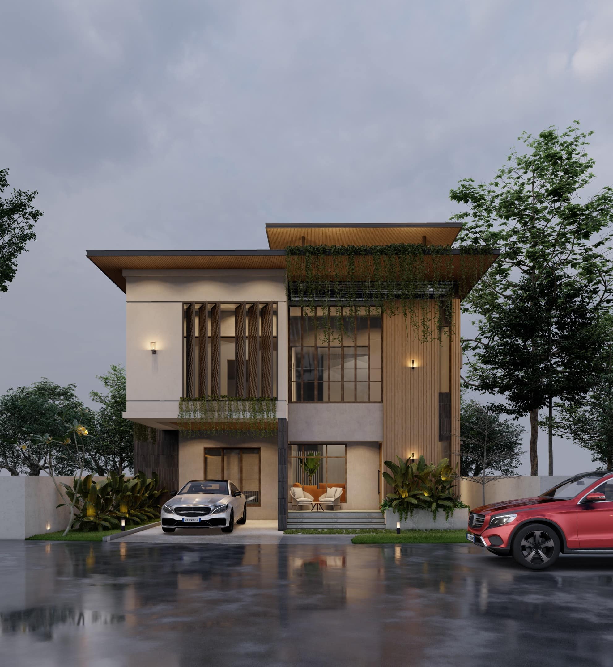 BENHUR & REETHU RESIDENCE — Thammanam · Ernakulam