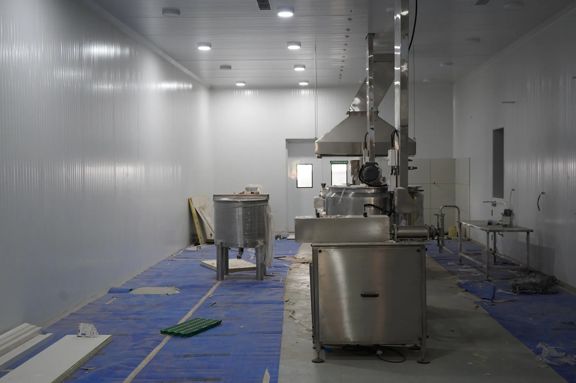 Industrial door and services at Rachels Orchard Juice Factory