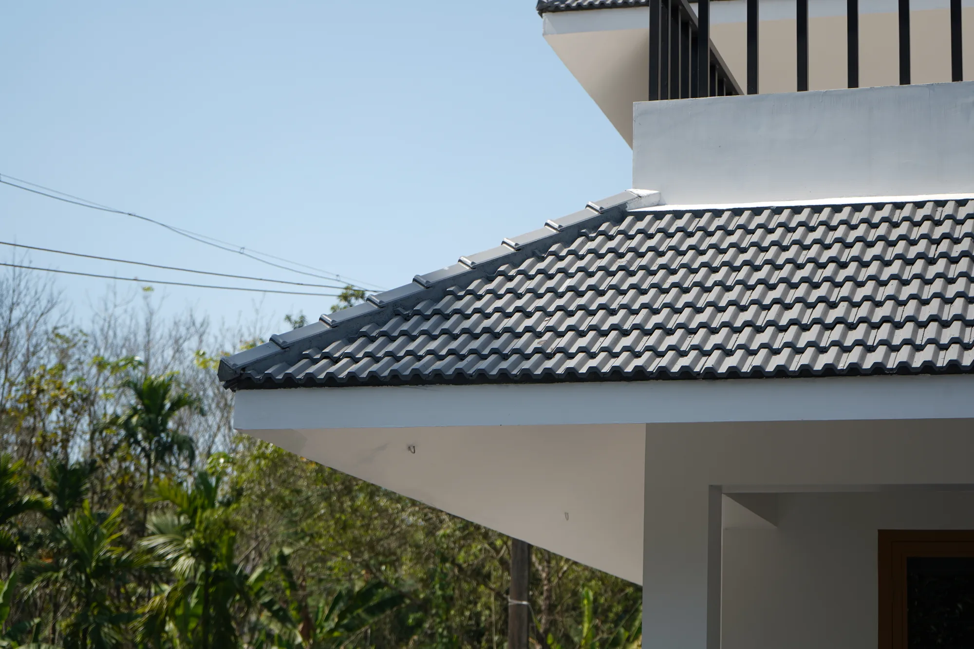 Completed Danil Alex Residence exterior at handover