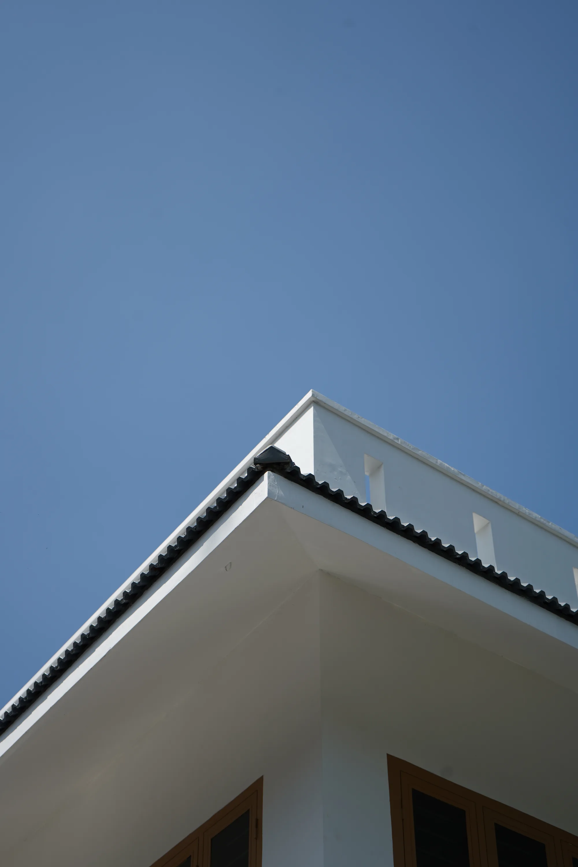 Facade detail at Danil Alex Residence