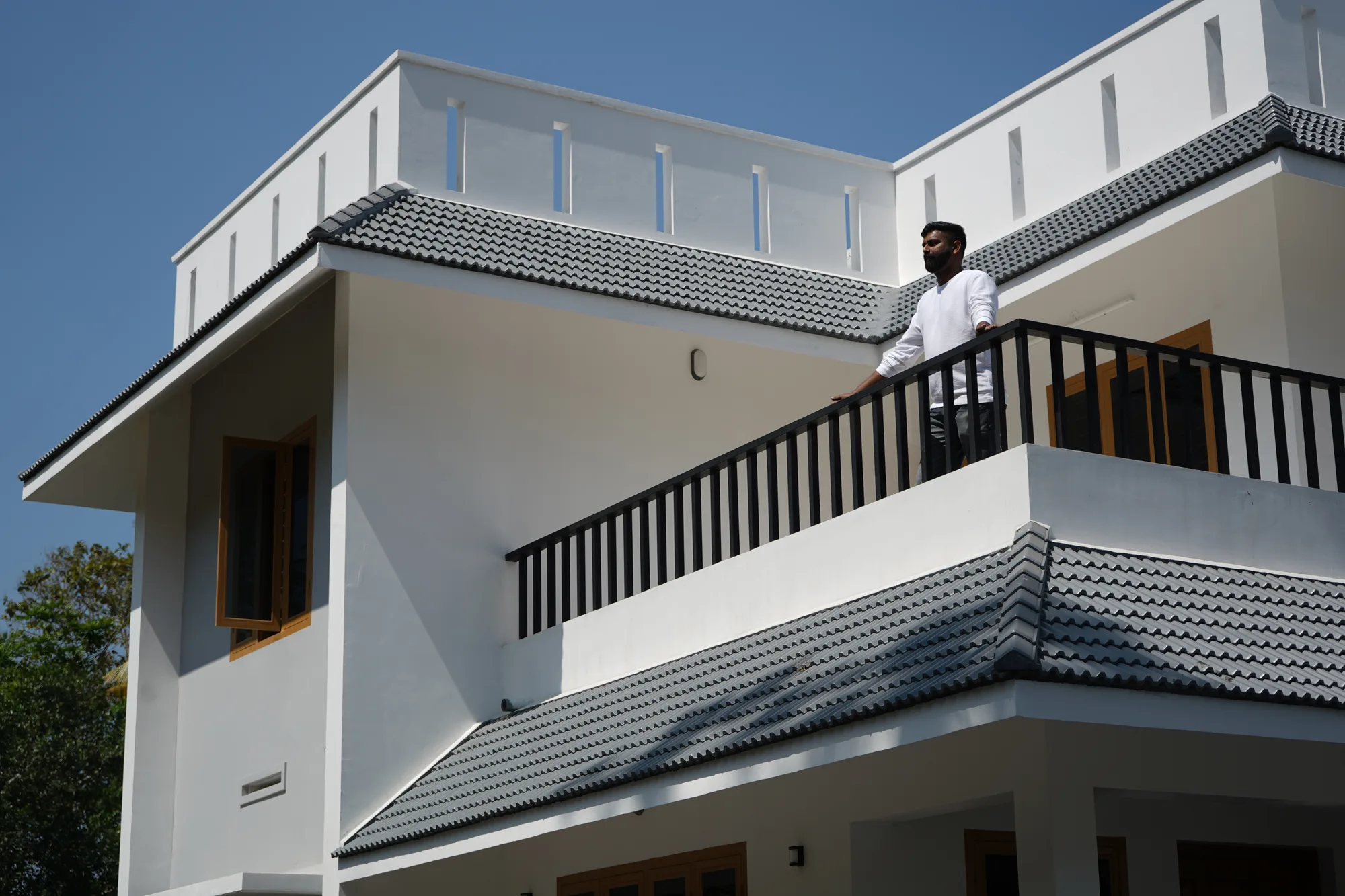 Balcony and occupied scale at Danil Alex Residence