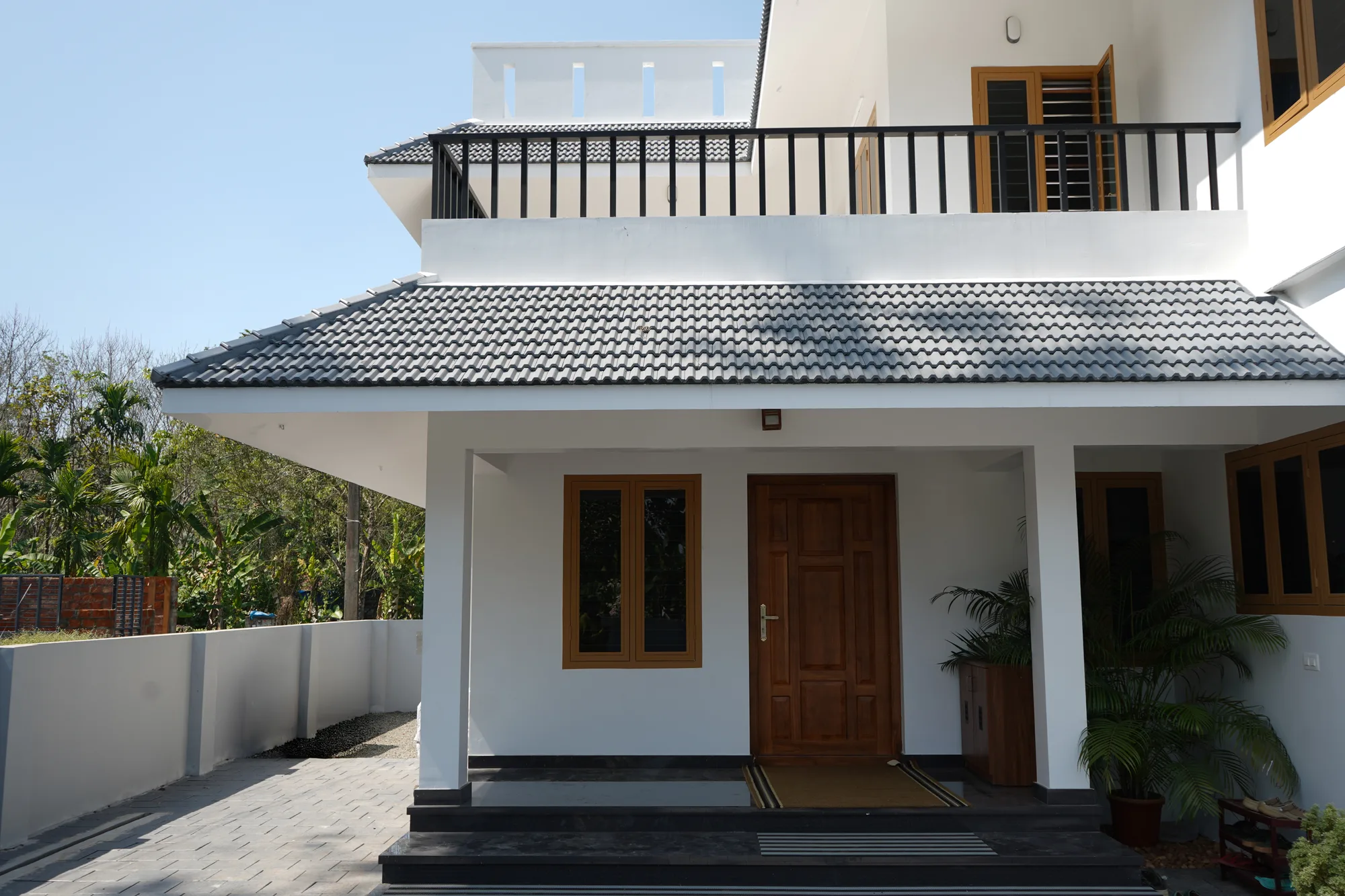 Wide exterior view of Danil Alex Residence