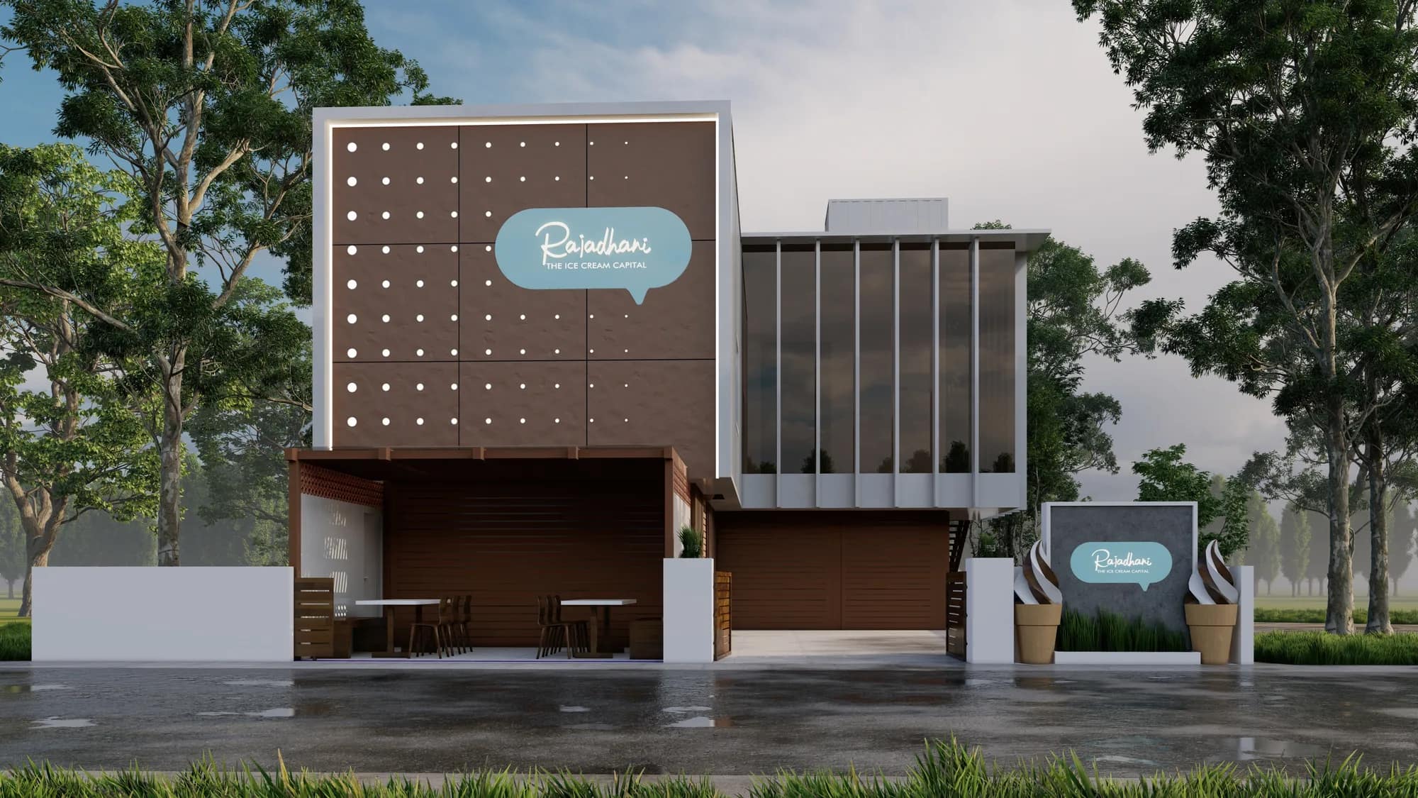 RAJADHANI ICE CREAM FACTORY — Kandanad · Ernakulam