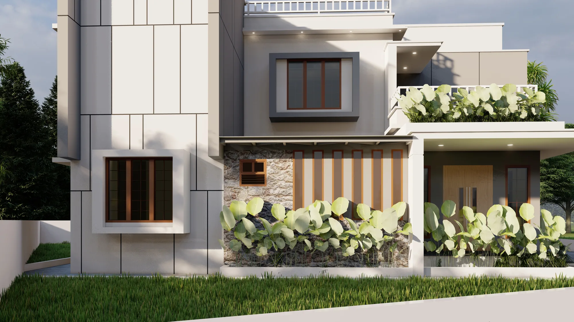 Shaiju P. C. and Geethu Thomas Residence