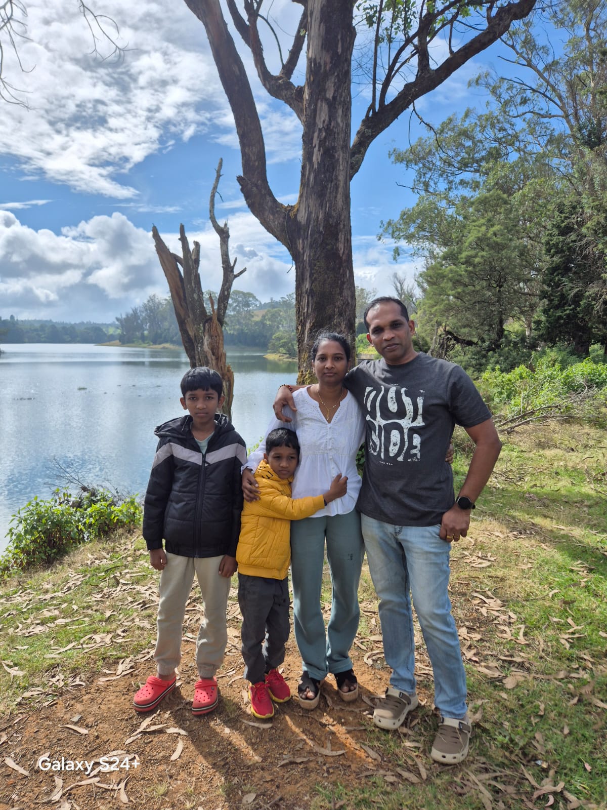Mr. Ratheesh and family at Square One Residence, Vennikulam